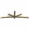 Ekena Millwork Alberta Rough Sawn Timber Gable Bracket, Douglas Fir, 96"W x 32"H x 4"D x 4"F, 8/12 Pitch GBW096X32X0404ALB00RDF - alternate 3